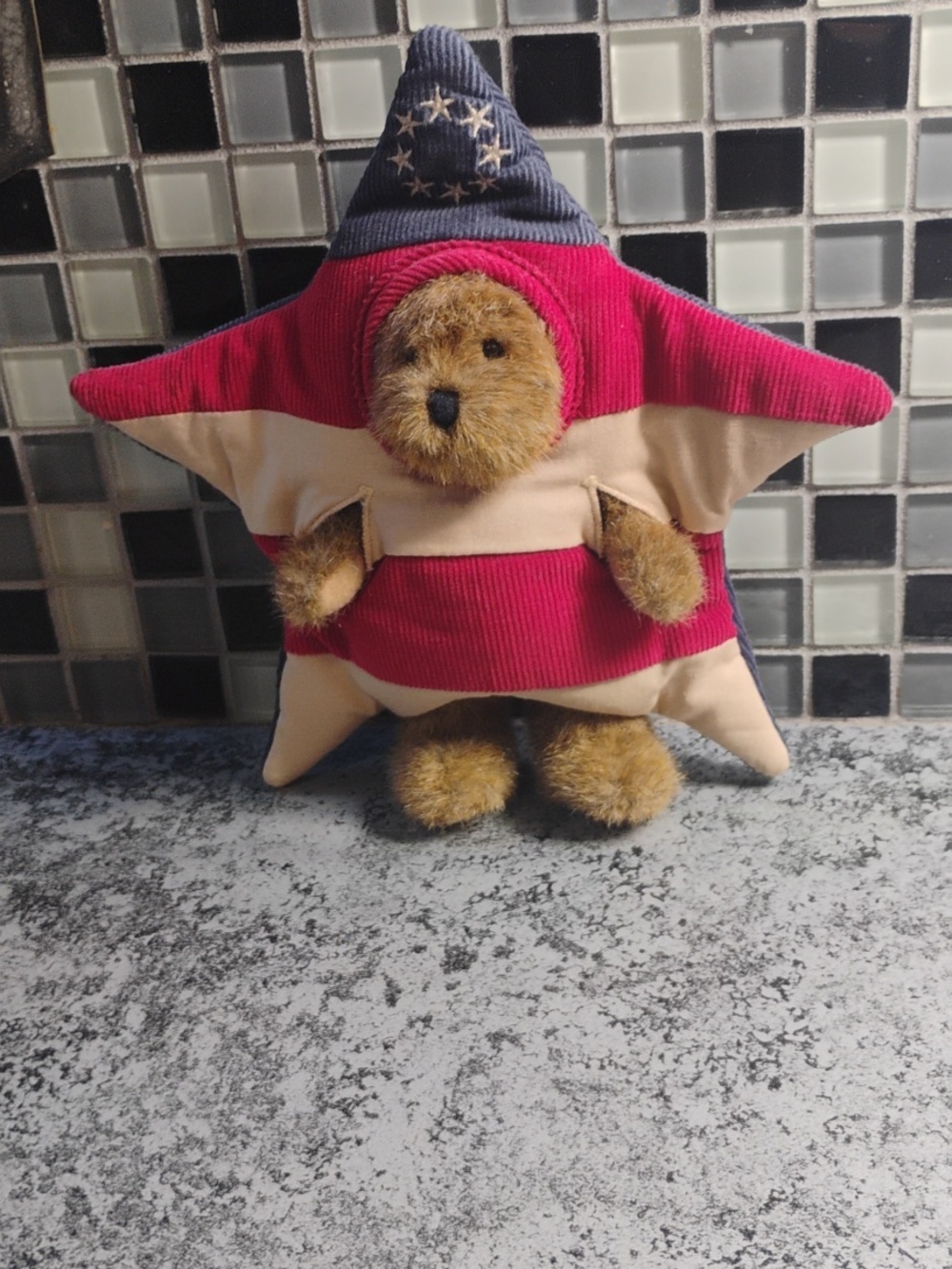 Patriotic Boyds Bear in American Flag Costume Star Starr Spangler 8" plush - Picture 6 of 6